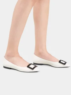 Roger Vivier Gommettine Ballerinas in leather Clearance
