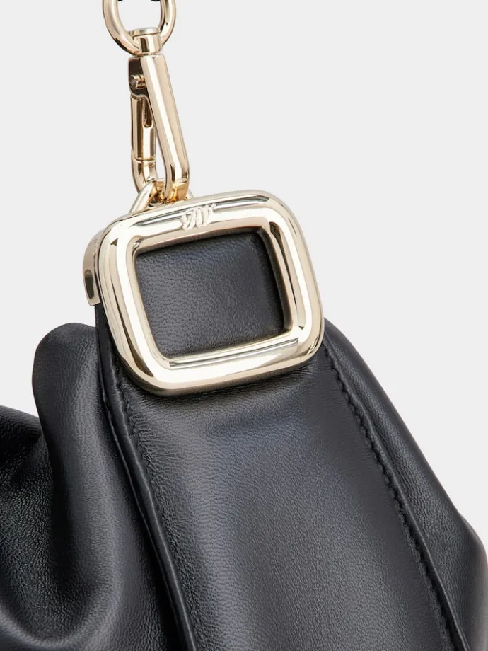 Roger Vivier Hobo Viv' Choc Royal Medium Bag in leather New