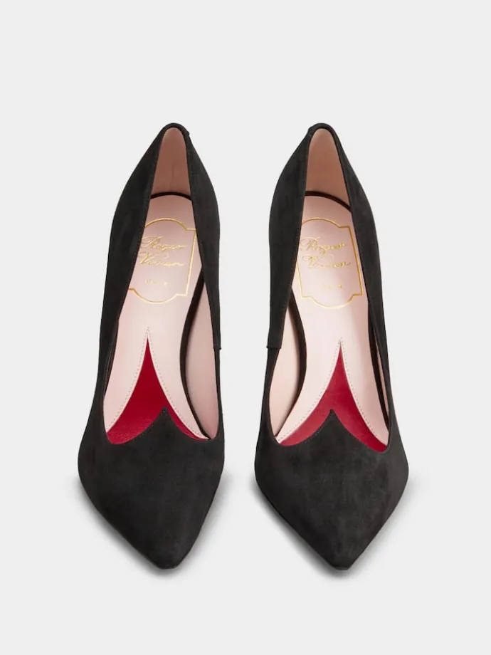 Roger Vivier I Love Pumps in suede Discount