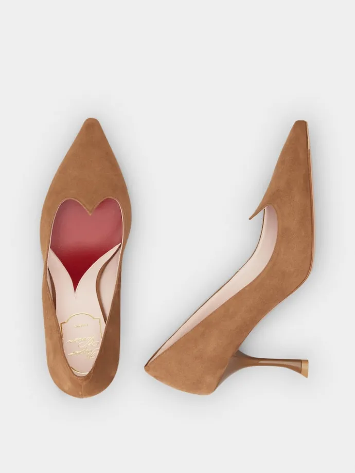 Roger Vivier I Love Vivier Pumps in Suede Outlet