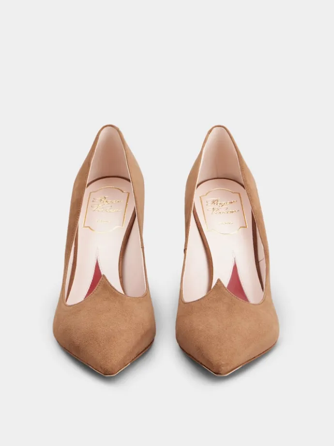 Roger Vivier I Love Vivier Pumps in Suede Outlet