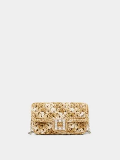 Roger Vivier Jeu de Fille Clutch in raffia Best