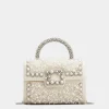 Roger Vivier Jewel Efflorescence Mini Bag in wool Clearance