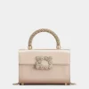 Roger Vivier Jewel Efflorescence Mini Bag in satin Sale