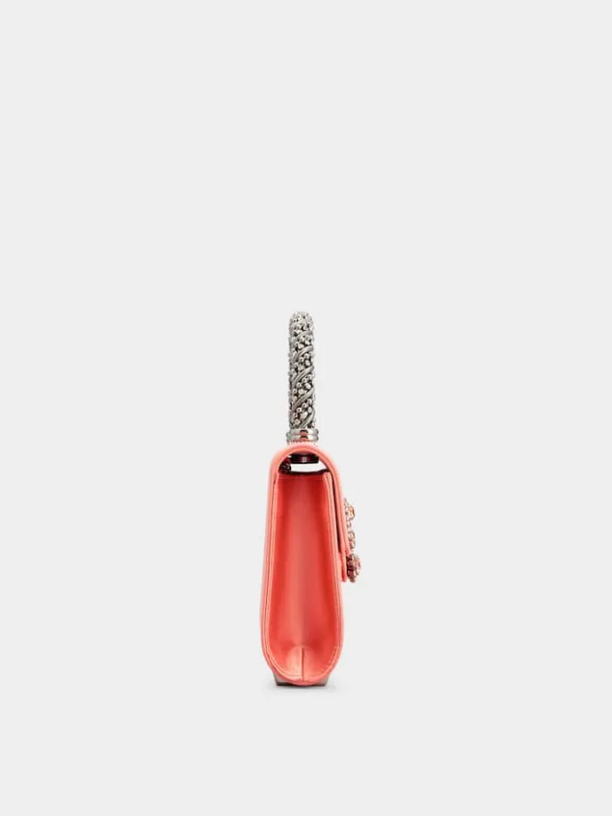 Roger Vivier Jewel Efflorescence Mini Bag in satin Outlet