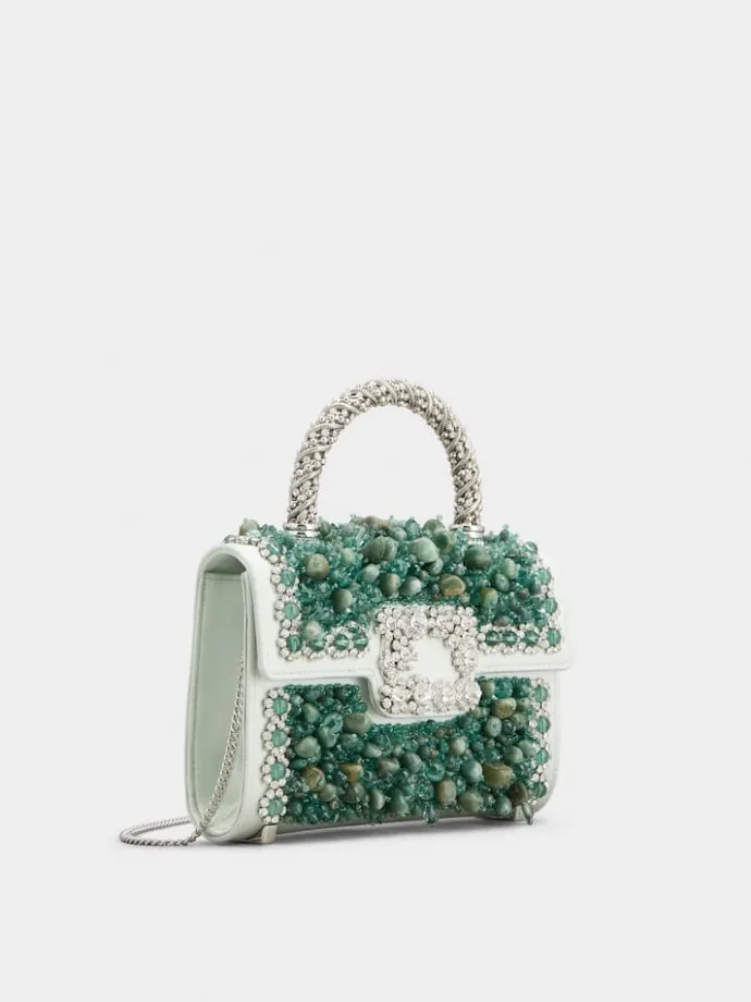 Roger Vivier Jewel Efflorescence Mini Bag in stones Outlet