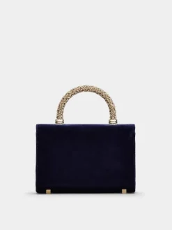 Roger Vivier Jewel Efflorescence Mini Bag in velvet Fashion