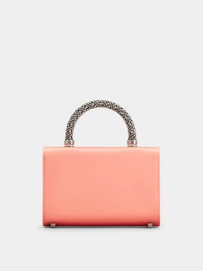 Roger Vivier Jewel Efflorescence Mini Bag in satin Outlet