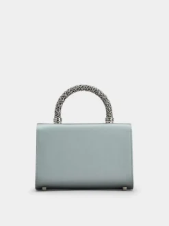 Roger Vivier Jewel Efflorescence Mini Bag in satin Clearance