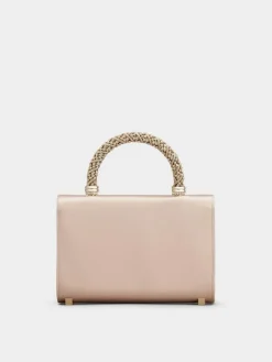 Roger Vivier Jewel Efflorescence Mini Bag in satin Sale