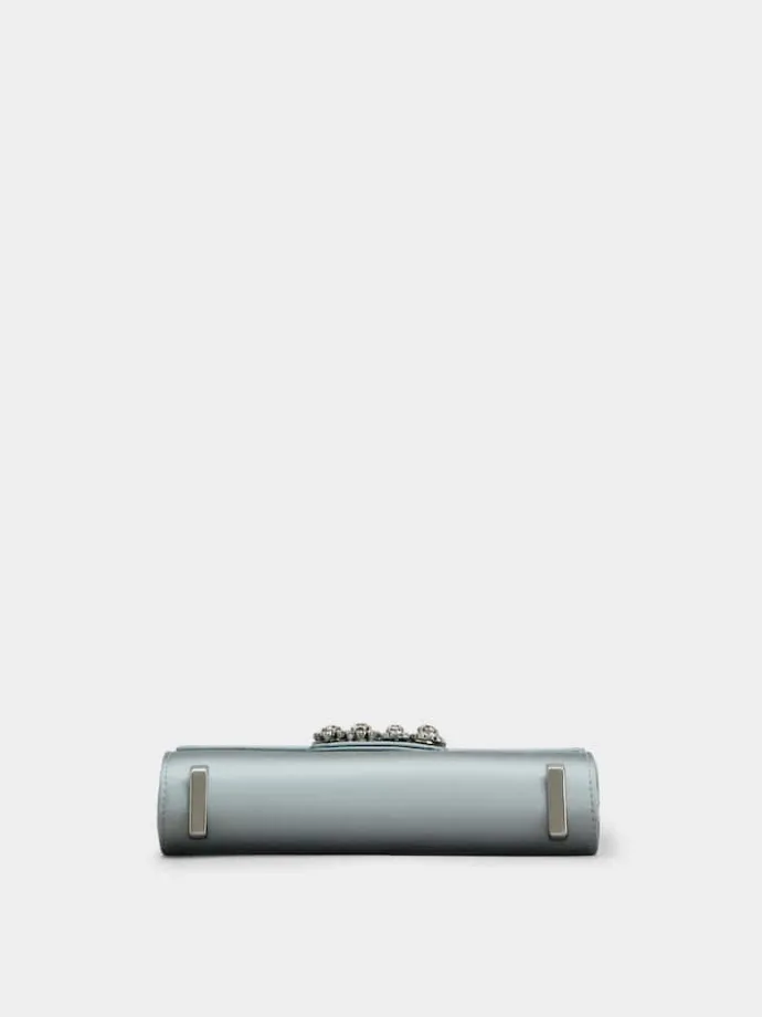 Roger Vivier Jewel Efflorescence Mini Bag in satin Clearance