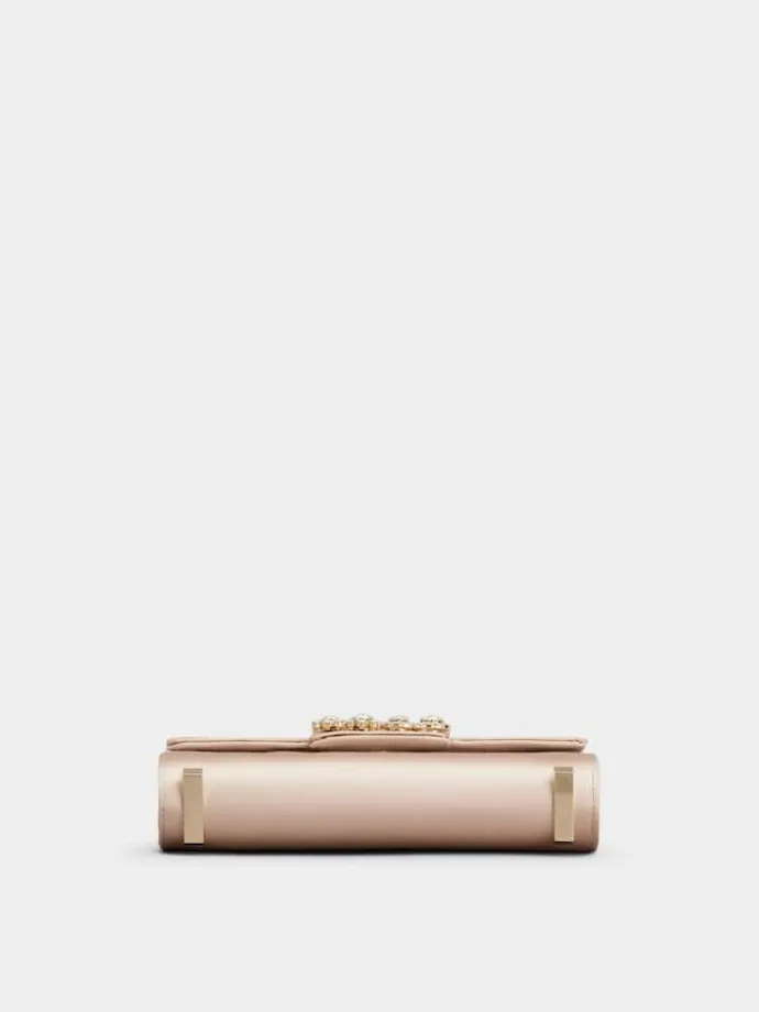 Roger Vivier Jewel Efflorescence Mini Bag in satin Sale