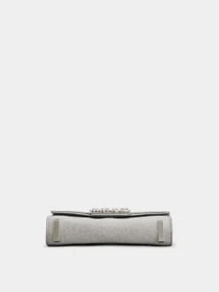 Roger Vivier Jewel Efflorescence Mini Bag in glitter New