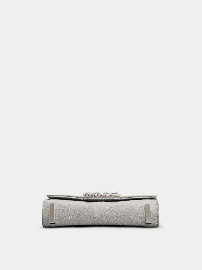 Roger Vivier Jewel Efflorescence Mini Bag in glitter New