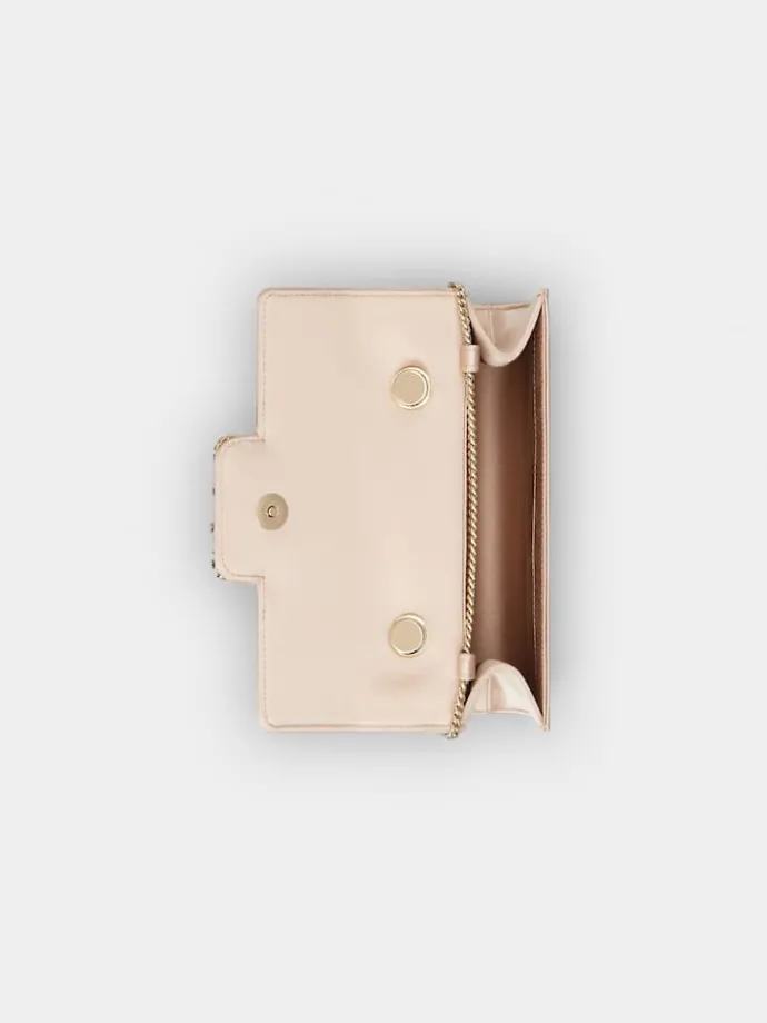 Roger Vivier Jewel Efflorescence Mini Bag in satin Sale