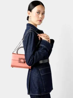 Roger Vivier Jewel Efflorescence Mini Bag in satin Outlet