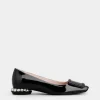 Roger Vivier Jewel Heel Ballerinas in patent leather New