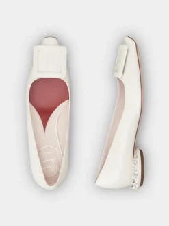 Roger Vivier Jewel Heel Ballerinas in patent leather Clearance