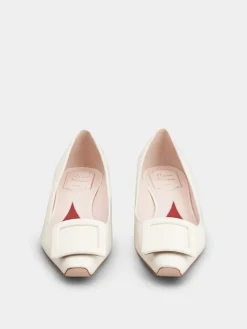 Roger Vivier Jewel Heel Ballerinas in patent leather Clearance