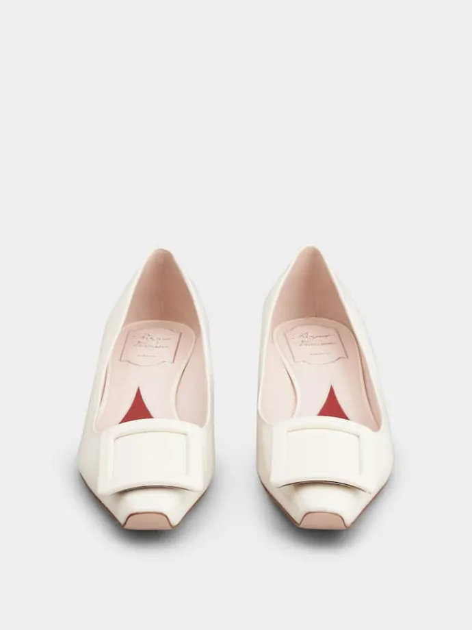 Roger Vivier Jewel Heel Ballerinas in patent leather Clearance