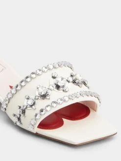 Roger Vivier Jewel Heel Mules in leather Best