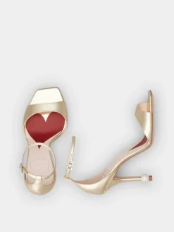 Roger Vivier Jewel Heel Sandals in leather Outlet