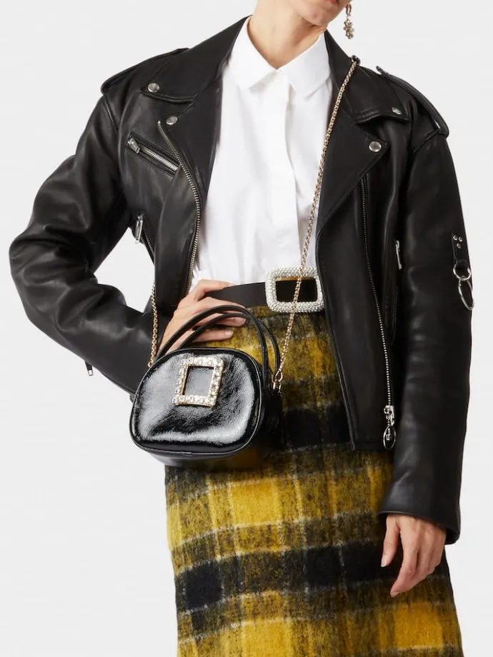 Roger Vivier Ladybug Mini Bag in patent leather Clearance