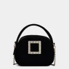 Roger Vivier Ladybug Mini Bag in velvet Discount