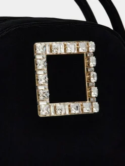 Roger Vivier Ladybug Mini Bag in velvet Discount