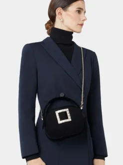Roger Vivier Ladybug Mini Bag in velvet Discount