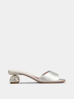 Roger Vivier Mules in leather Outlet