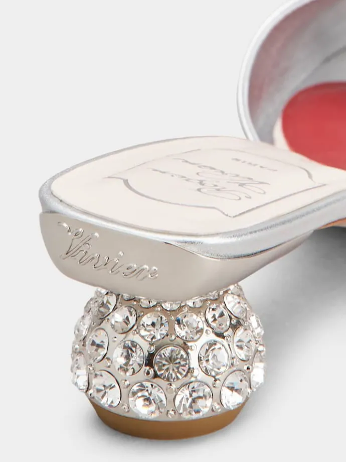 Roger Vivier Mules in leather Outlet