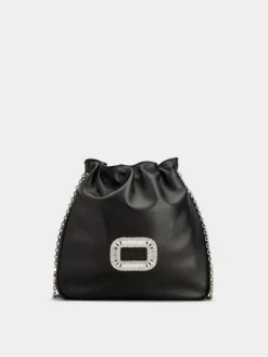 Roger Vivier Pilgrim Mini Bag in leather Outlet