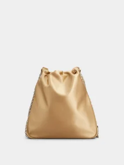 Roger Vivier Pilgrim Mini Bag in satin Outlet