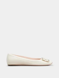 Roger Vivier Trompette Ballerinas in leather Discount