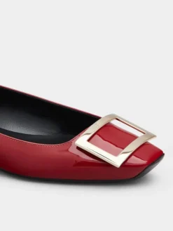 Roger Vivier Trompette Ballerinas in patent leather Hot