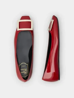 Roger Vivier Trompette Ballerinas in patent leather Hot