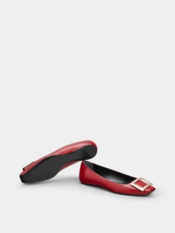 Roger Vivier Trompette Ballerinas in patent leather Hot