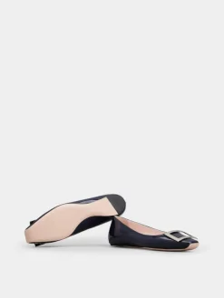 Roger Vivier Trompette Ballerinas in patent leather Sale