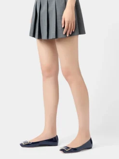 Roger Vivier Trompette Ballerinas in patent leather Sale