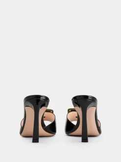 Roger Vivier Trompette Mules in patent leather Sale