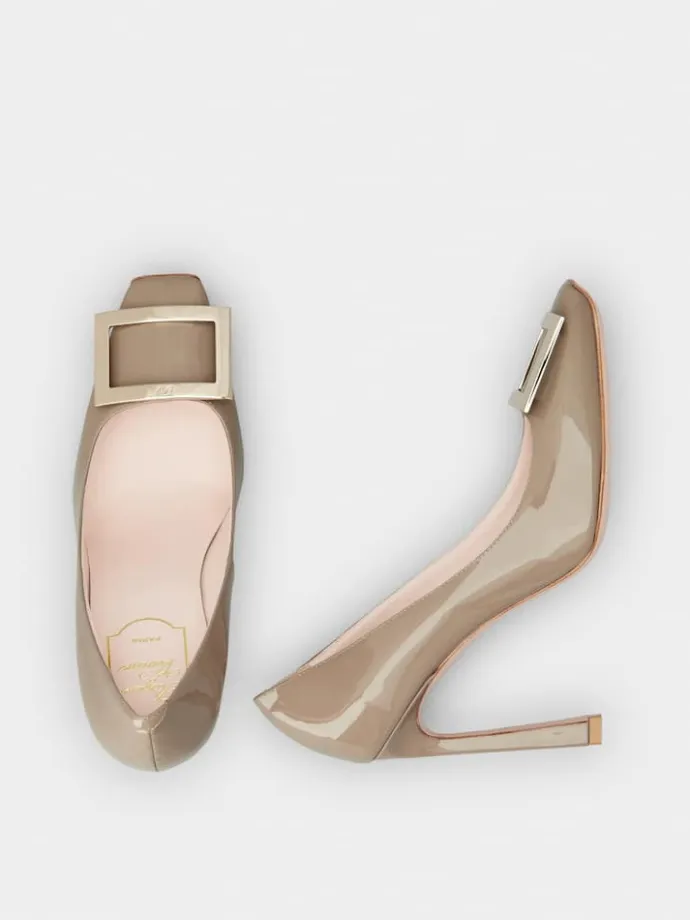Roger Vivier Trompette Pumps in patent leather Discount