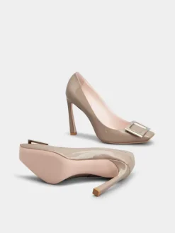 Roger Vivier Trompette Pumps in patent leather Discount