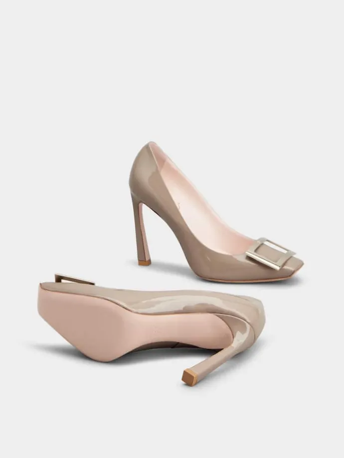 Roger Vivier Trompette Pumps in patent leather Discount