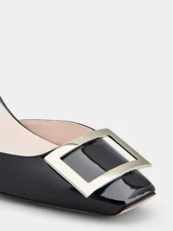 Roger Vivier Trompette Slingback Pumps in patent leather Clearance