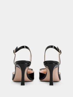 Roger Vivier Trompette Slingback Pumps in patent leather Clearance
