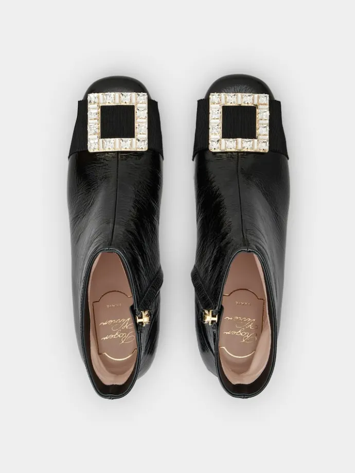 Roger Vivier Très Vivier Booties in patent leather Outlet