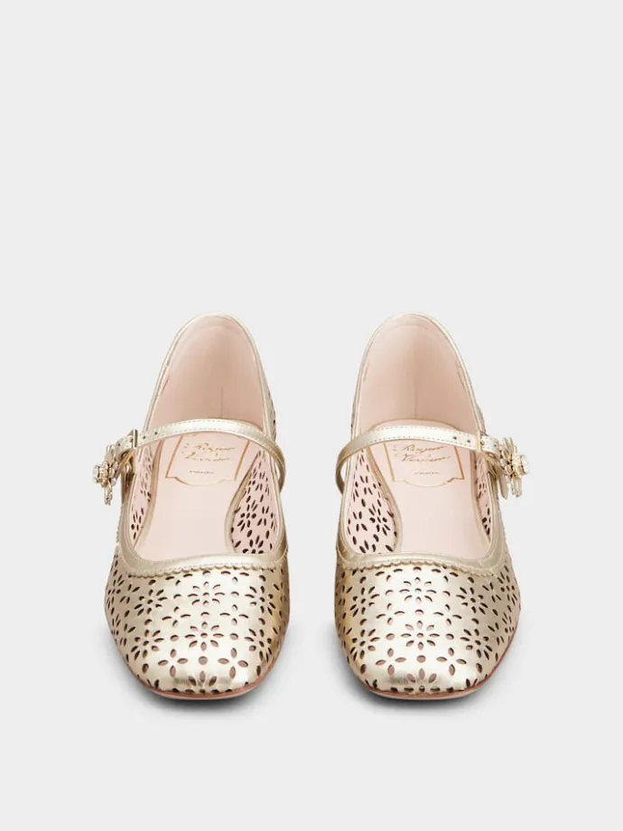 Roger Vivier Très Vivier Mary Jane in leather Discount