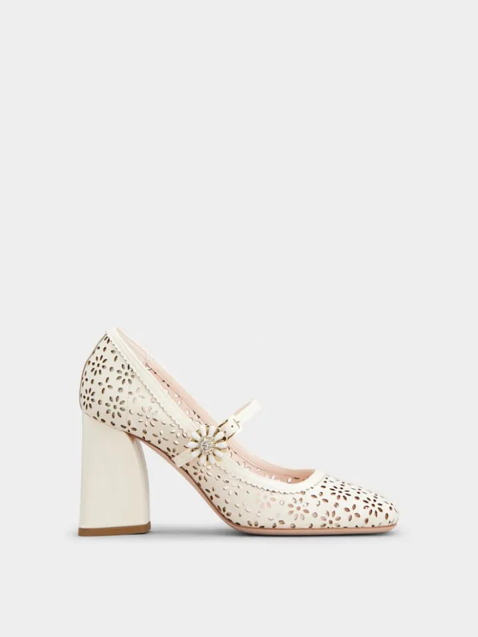 Roger Vivier Très Vivier Mary Jane Pumps in leather Fashion