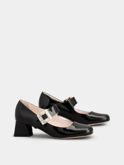 Roger Vivier Très Vivier Mary Jane Pumps in patent leather Outlet